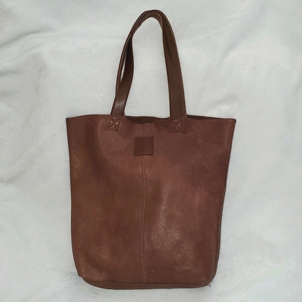 Lucky Brand Leather Tote Bag - Picture 16 of 16